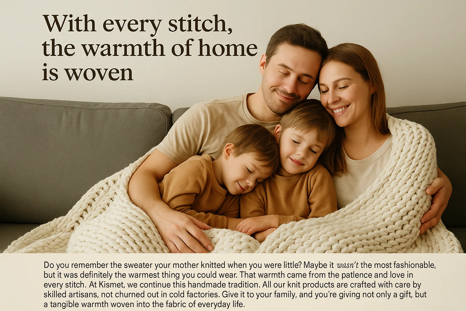 🕯️“Kismet: Where Every Stitch Becomes a Story of Home🛏️”