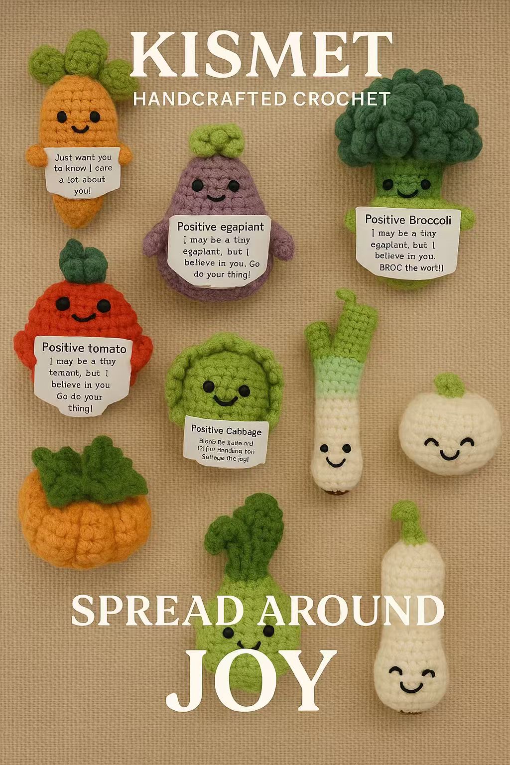 Kismet Vegetable Squad Handmade