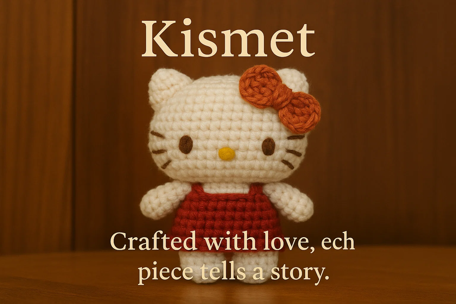 Kismet handmade Hello Kitty knitwear