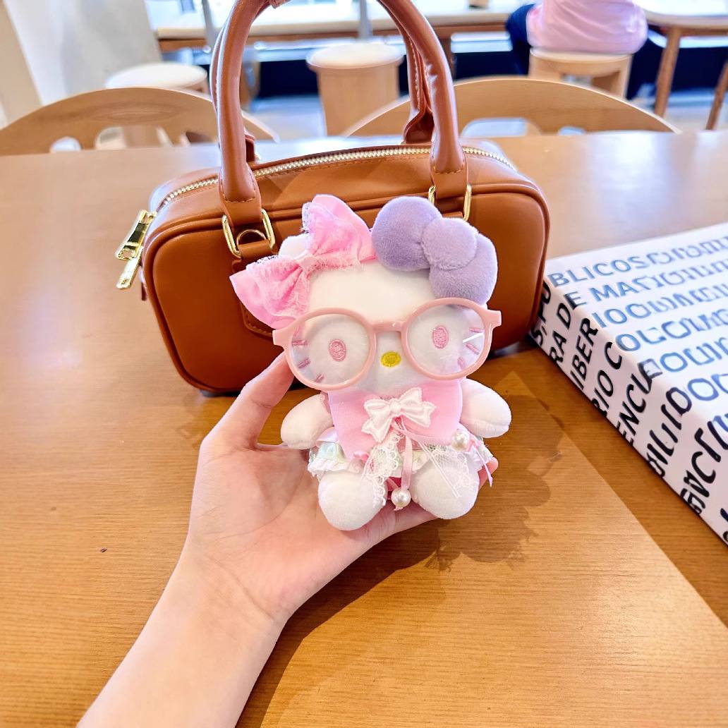 Spring Season Cute Hello Kitty Bag Charm Anime Adorable Healing Decorative Accessory
