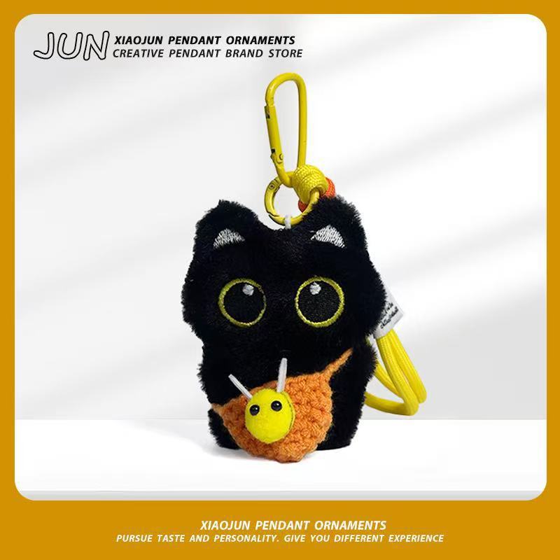 Handmade Crocheted Tulip Potted Plant with Yarn Knitted Rose Artificial Flower Desktop Bonsai Home Decoration