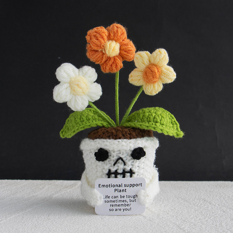 Halloween Funny Dolls Cute Potted Plant Ornaments Christmas Gifts