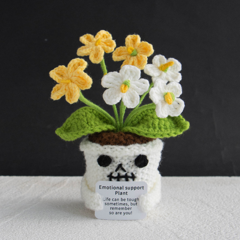 Halloween Funny Dolls Cute Potted Plant Ornaments Christmas Gifts