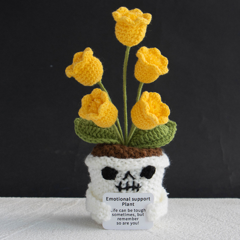 Halloween Funny Dolls Cute Potted Plant Ornaments Christmas Gifts