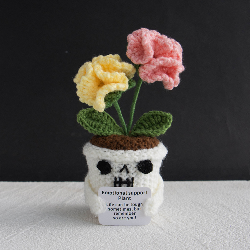 Halloween Funny Dolls Cute Potted Plant Ornaments Christmas Gifts