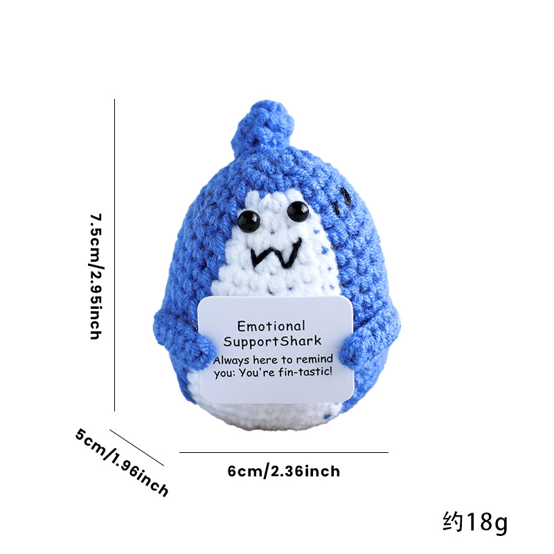 Cute and fun emoji knitted dolls, ghost decorations full of positive energy!!!