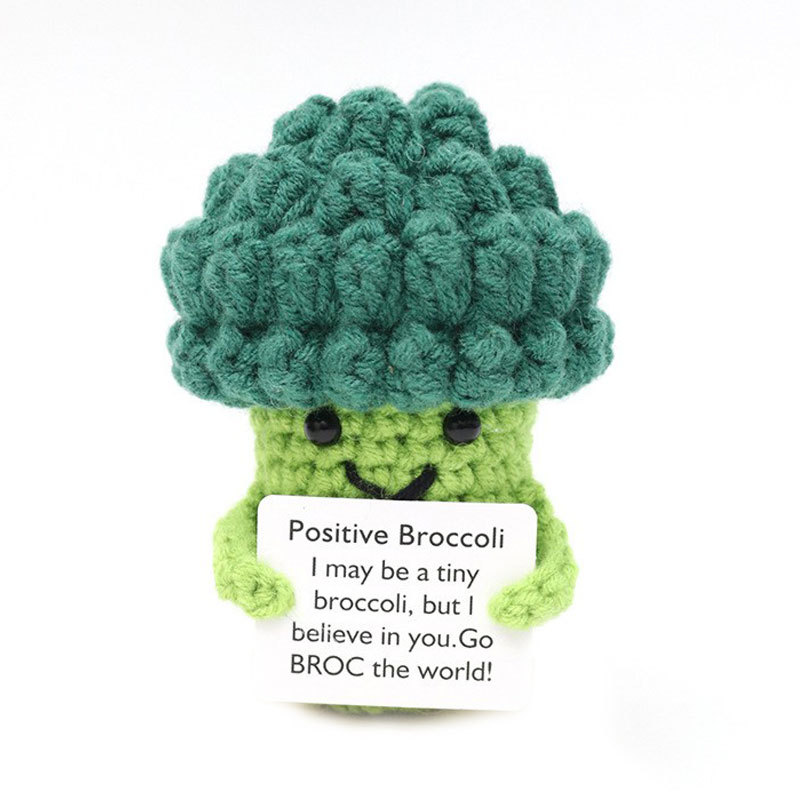 Cute handmade crocheted vegetable dolls ~ knitted accessories and popular toys（1）