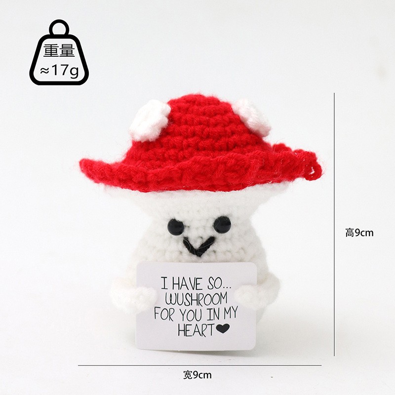 Cute Black Cat Keychain Handmade Plush Toy Unique Woven Hanging Rope Multi Colored Gift for Friends