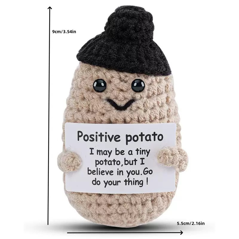 Cute Black Cat Keychain Handmade Plush Toy Unique Woven Hanging Rope Multi Colored Gift for Friends