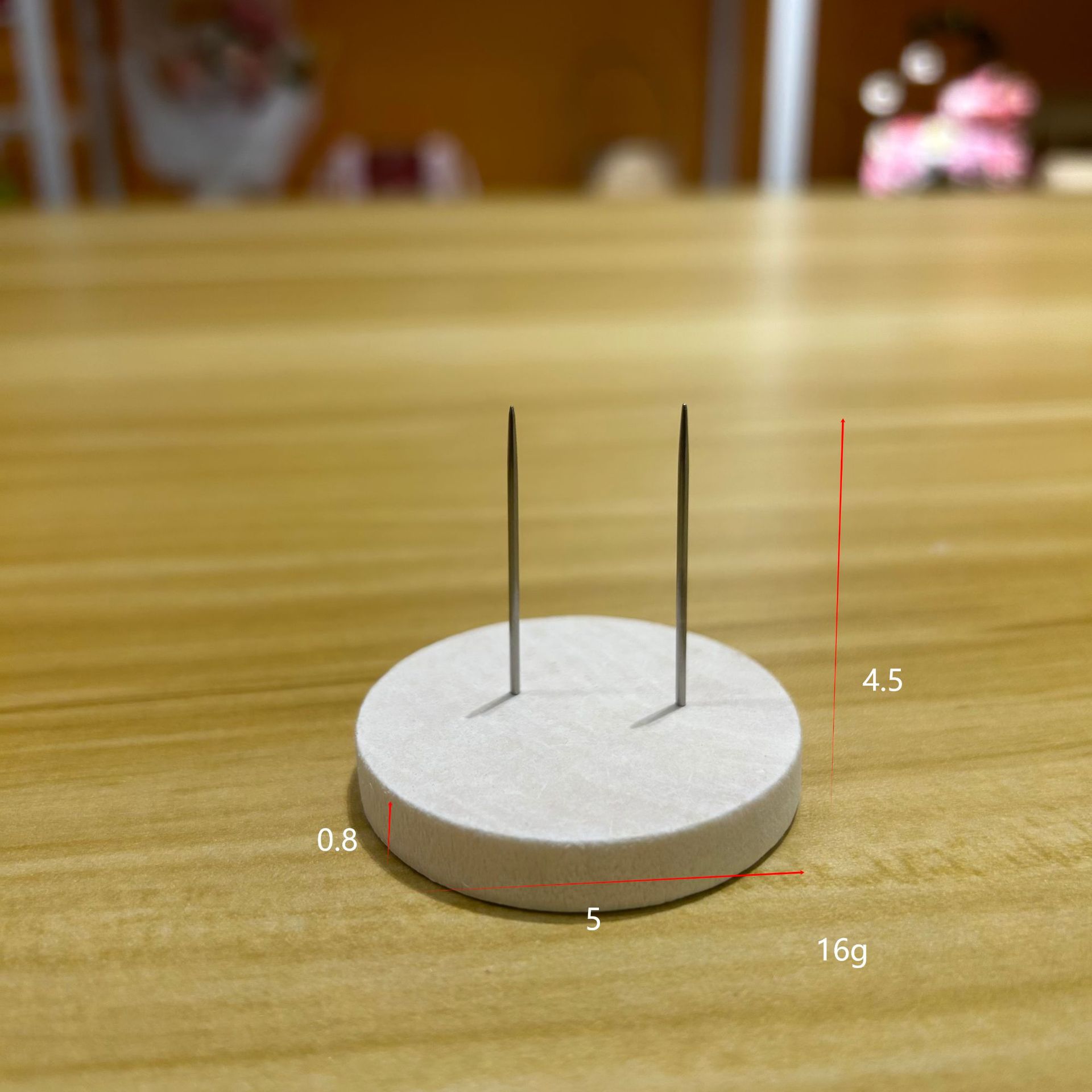 Christmas Crochet Potato Doll Positive Energy Wool Knitted Flower Handheld Ornament Cross Border Gift