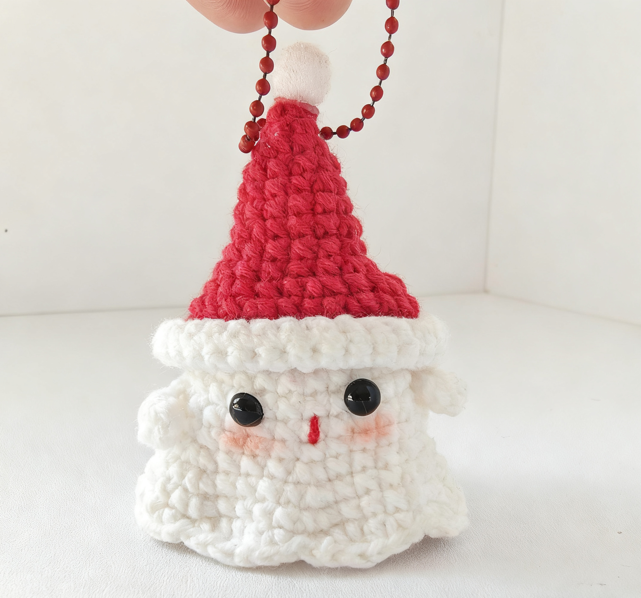 Cute Mini Turtle Keychain Handmade Crocheted Doll Creative Animal Keyring