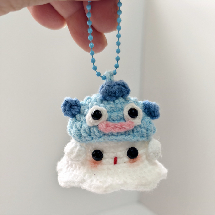 DIY Crochet Ghost Doll Keychain Kit1.0