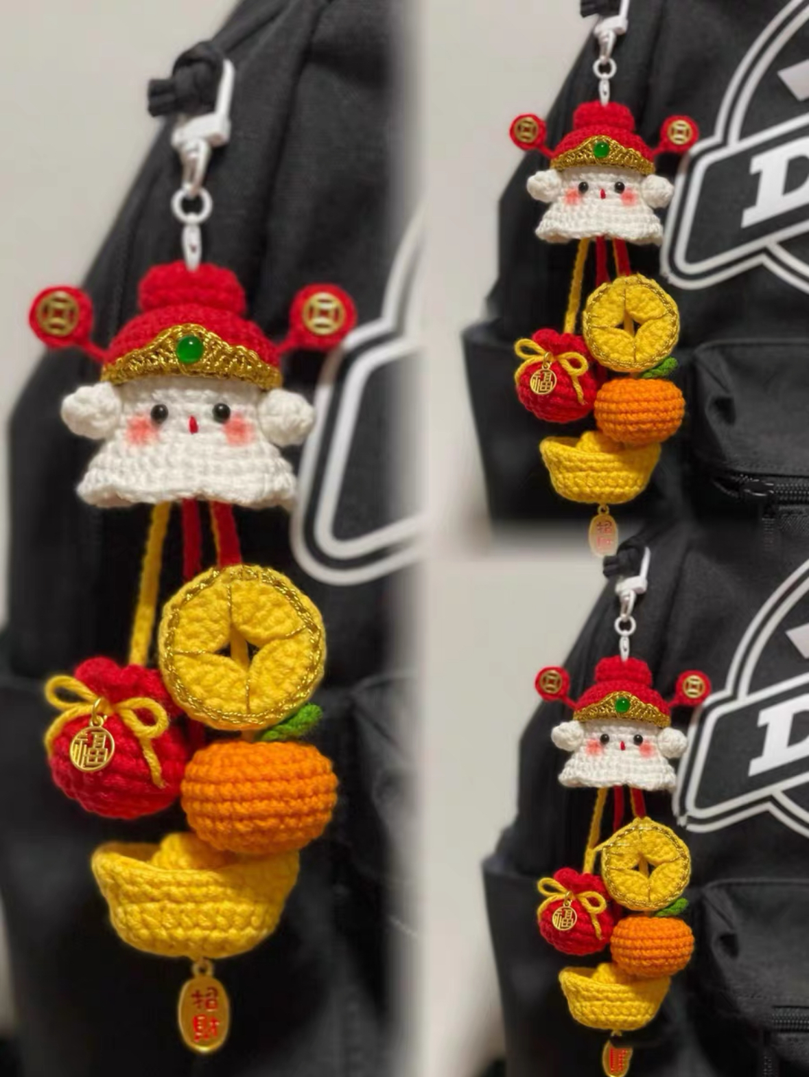 DIY Crochet Ghost Doll Keychain Kit1.0