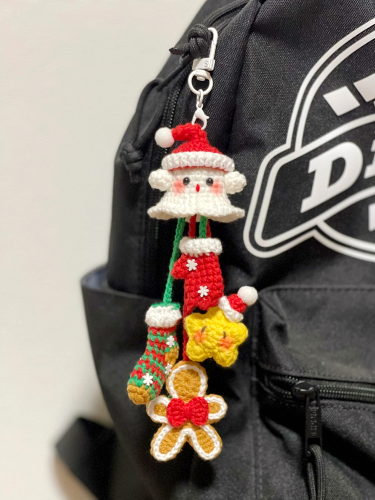 DIY Crochet Ghost Doll Keychain Kit1.0