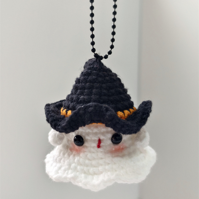 DIY Crochet Ghost Doll Keychain Kit1.0