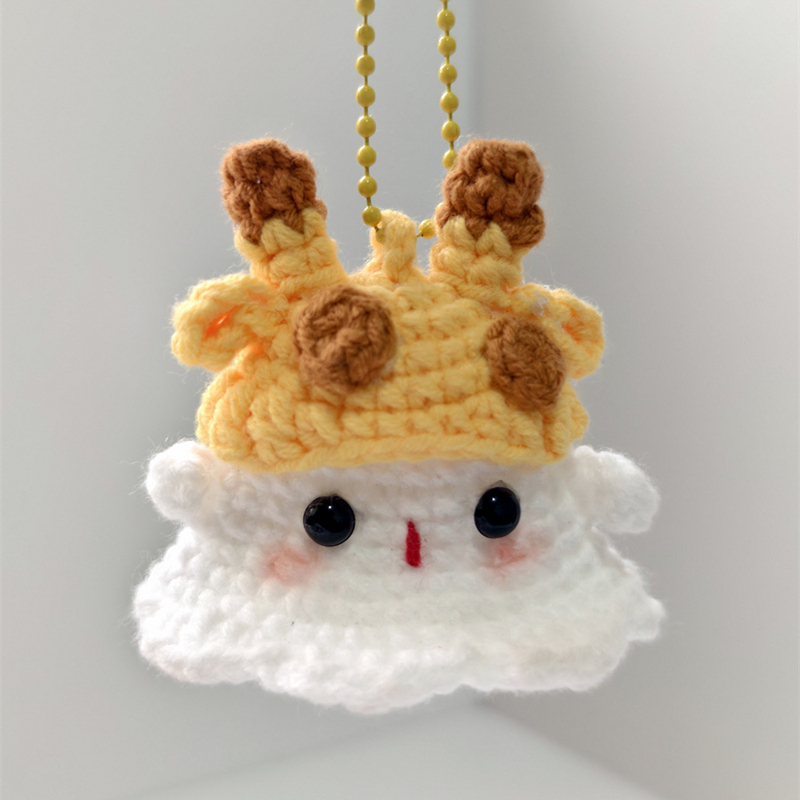 DIY Crochet Ghost Doll Keychain Kit2.0