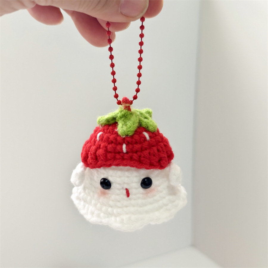 DIY Crochet Ghost Doll Keychain Kit2.0