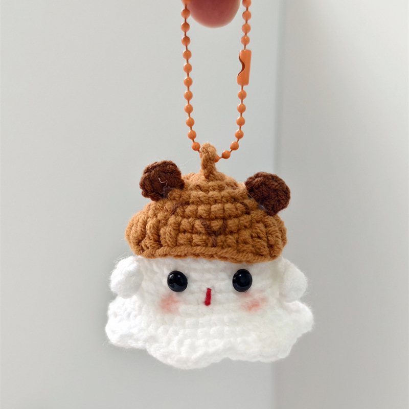 DIY Crochet Ghost Doll Keychain Kit2.0