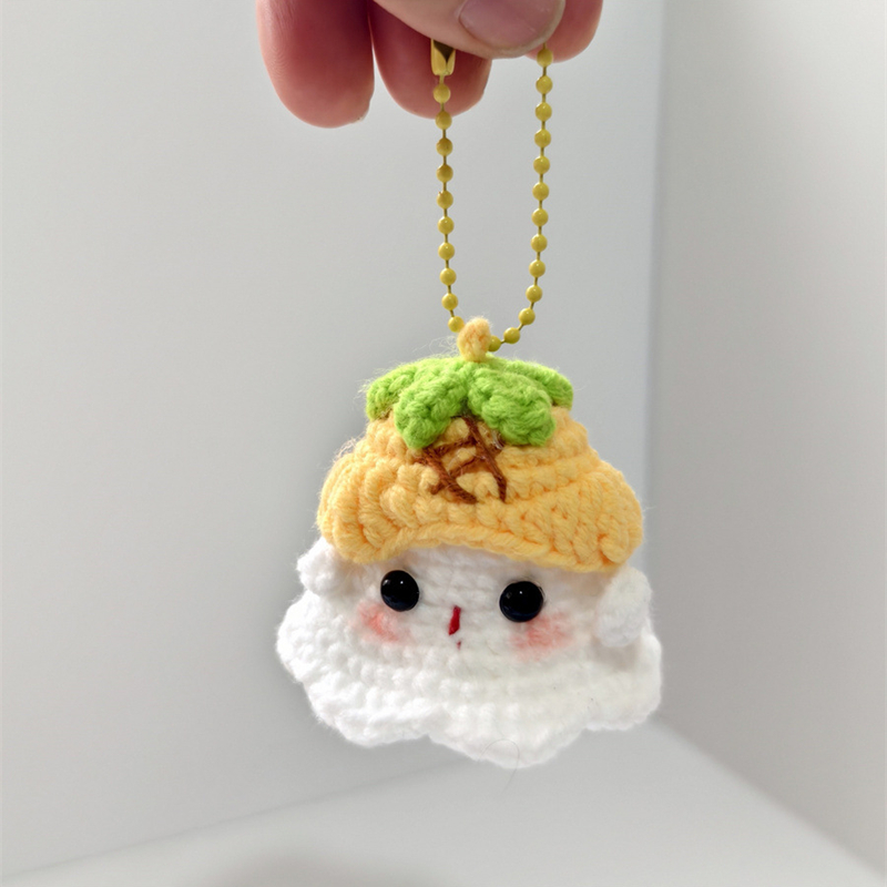 DIY Crochet Ghost Doll Keychain Kit2.0