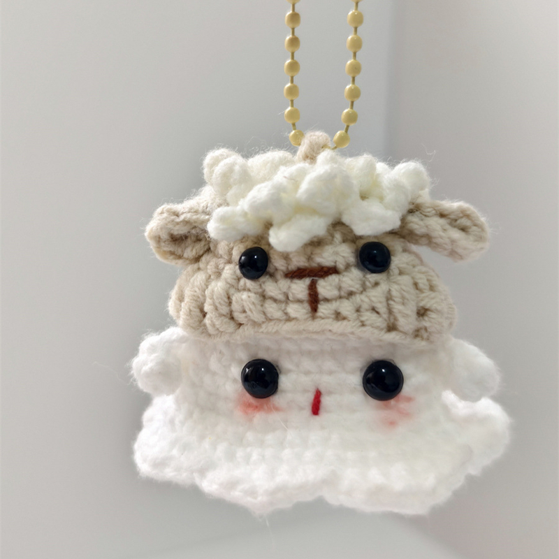 DIY Crochet Ghost Doll Keychain Kit2.0