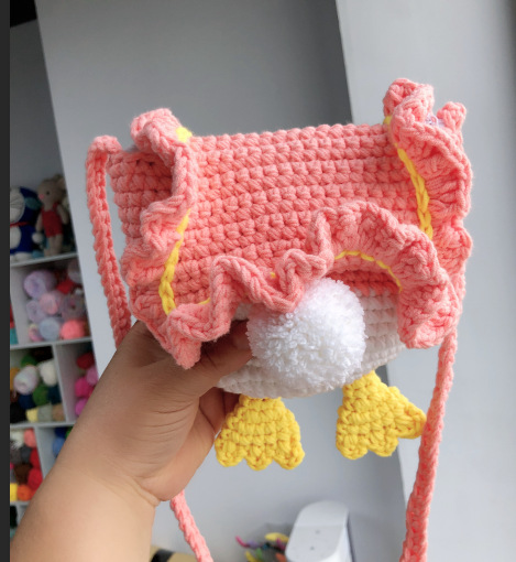DIY Crochet Donald Duck Bag Kit