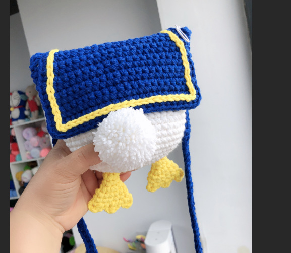 DIY Crochet Donald Duck Bag Kit